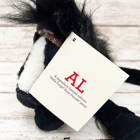 WELLS FARGO Vintage 2009 Pasadena Tournament of Roses Parade Black Al Pony - Picture 6 of 11